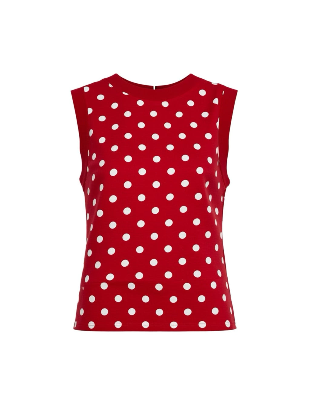 Red Polkadot Vest