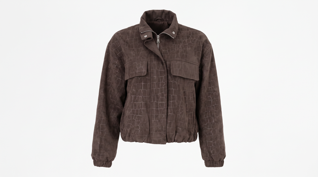 Brown Croc Jacket