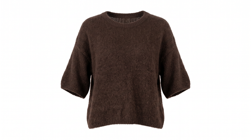 Brown Knit Jumper