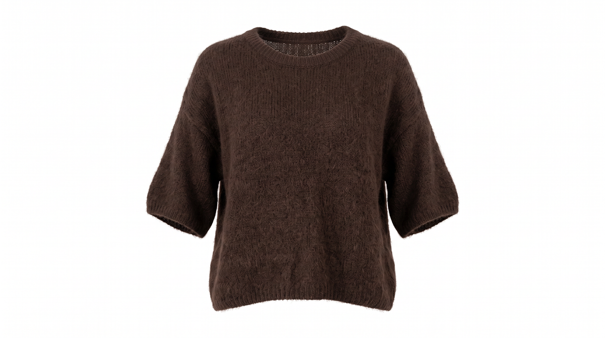 Brown Knit Jumper
