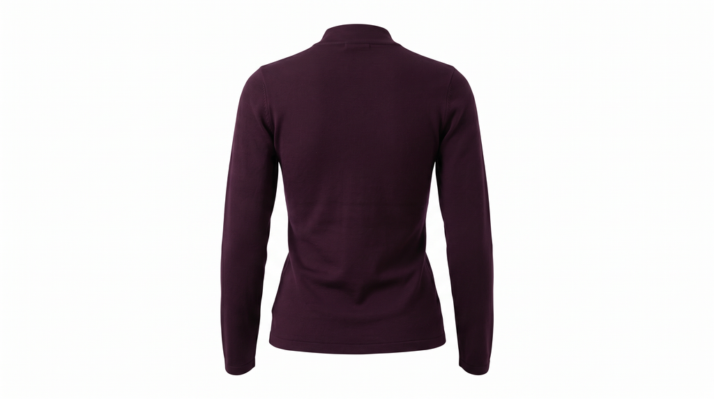 Plum Keyhole Top