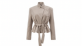 Taupe Belted Jacket