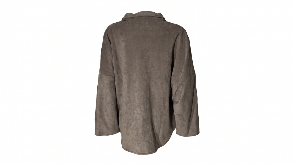 Taupe Suede Jacket