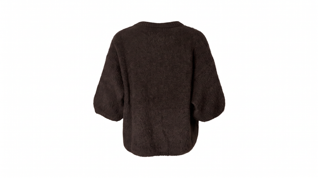 Brown Knit Jumper