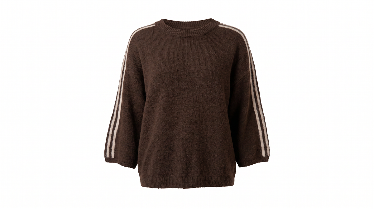 Brown Striped Jumper