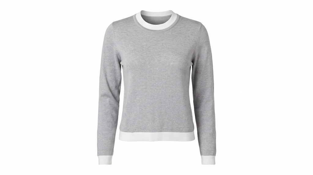 Grey Knit Top (Set)