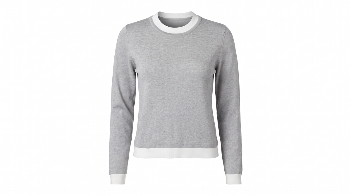 Grey Knit Top (Set)