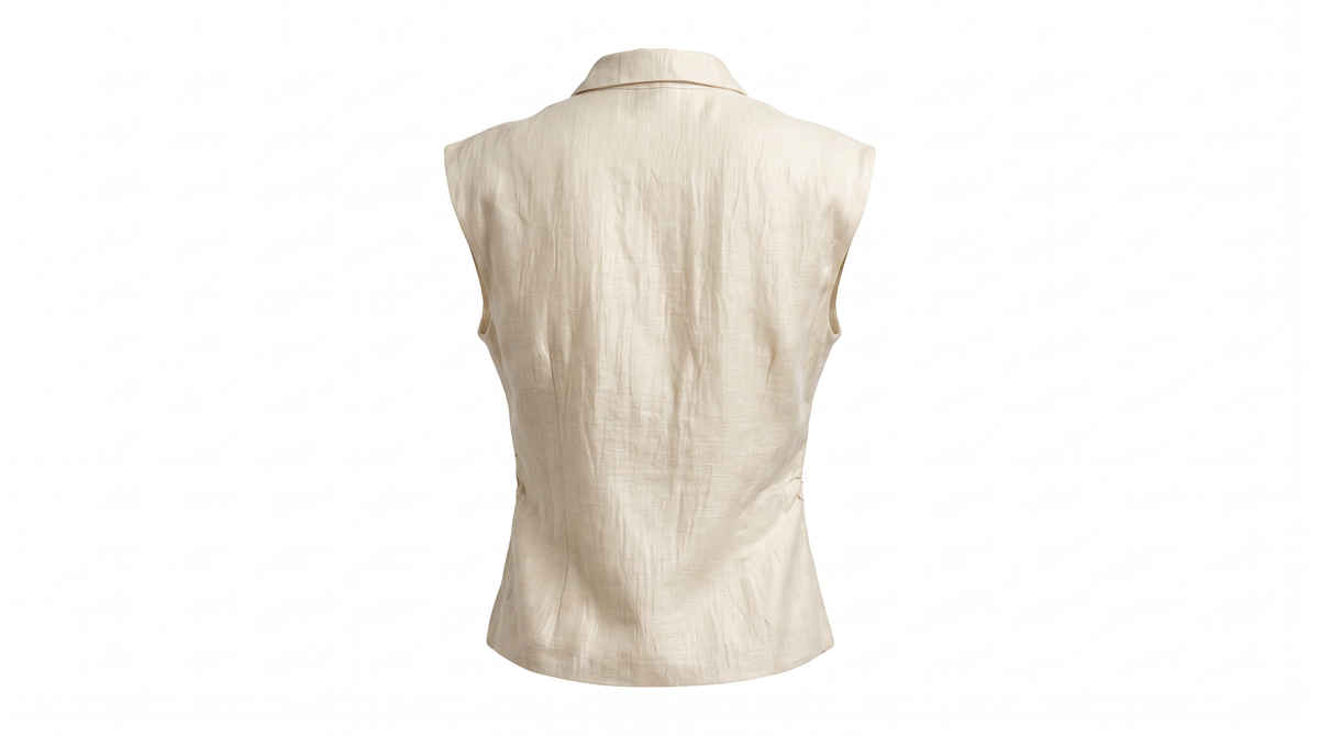 Ivory Button Up Top