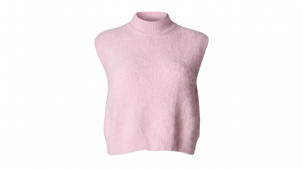 Pink Sleeveless Top