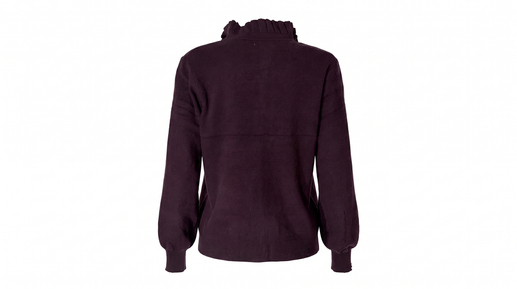 Plum Cardigan