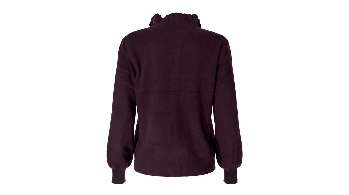 Plum Cardigan
