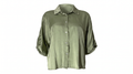 Sage Relaxed Button Blouse