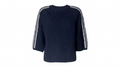 Navy Blue Striped Jumper