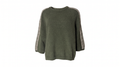 Olive Green Striped Jumper