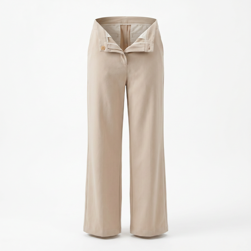 Beige Trousers