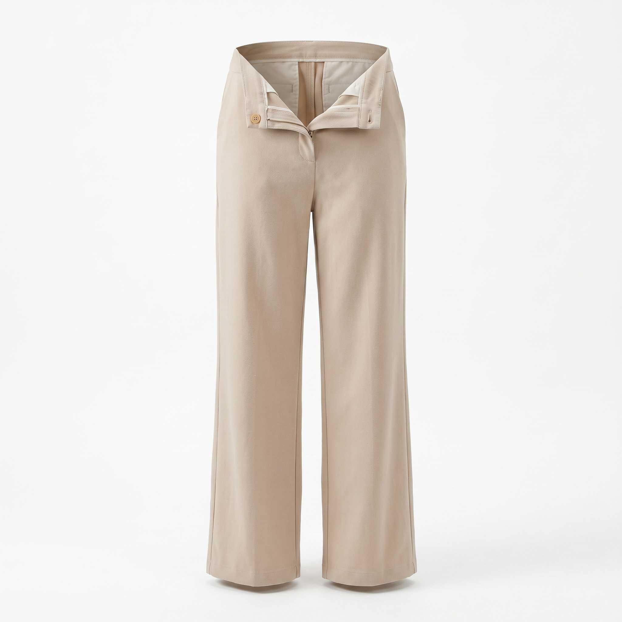 Beige Trousers